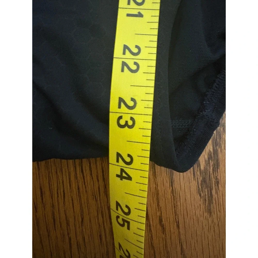 TYR Girls Competitive‎ One Piece Swimsuit Black Green Honeycomb Size 30 G14